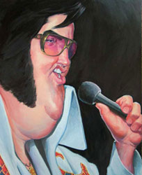 elvis in vegas