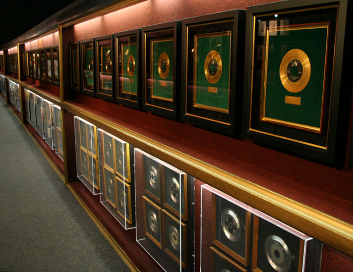 elvis presley gold records