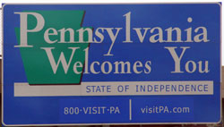 welcome to pennsylvania